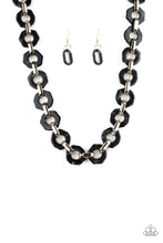 Load image into Gallery viewer, Paparazzi ~ Fashionista Fever ~ Silver  Acrylic Necklace Set