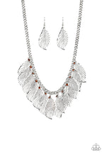 Load image into Gallery viewer, Paparazzi ~ Feathery Foliage ~ Brown Necklace Set