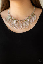 Load image into Gallery viewer, Paparazzi ~ Feathery Foliage ~ Green Necklace Set