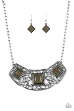Load image into Gallery viewer, Paparazzi ~ Feeling Inde-PENDANT ~ Green Necklace Set