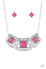 Load image into Gallery viewer, Paparazzi ~ Feeling Inde-PENDANT ~ Pink Necklace Set