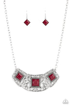Load image into Gallery viewer, Paparazzi ~ Feeling Inde-PENDANT ~ Red Necklace Set