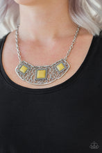 Load image into Gallery viewer, Paparazzi ~ Feeling Inde-PENDANT ~ Yellow Necklace Set