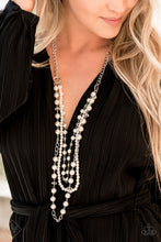 Load image into Gallery viewer, Paparazzi ~ Fiercely 5th Avenue ~ Fashion Fix Complete Trend Blend ~ White Necklace Set