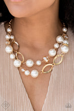 Load image into Gallery viewer, Paparazzi ~ Fiercely 5th Avenue ~ Fashion Fix Complete Trend Blend ~ Gold Necklace Set