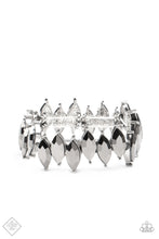 Load image into Gallery viewer, Paparazzi ~ Fiercely Fragmented ~ Silver Bracelet (Fashion Fixx Exclusive)