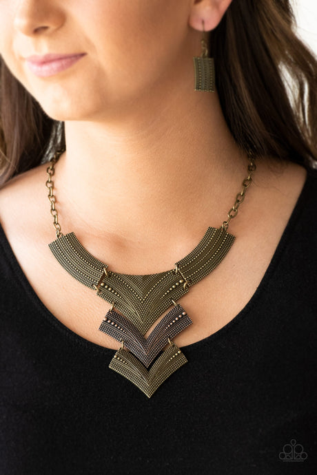Paparazzi ~ Fiercely Pharaoh ~ Multi Necklace Set