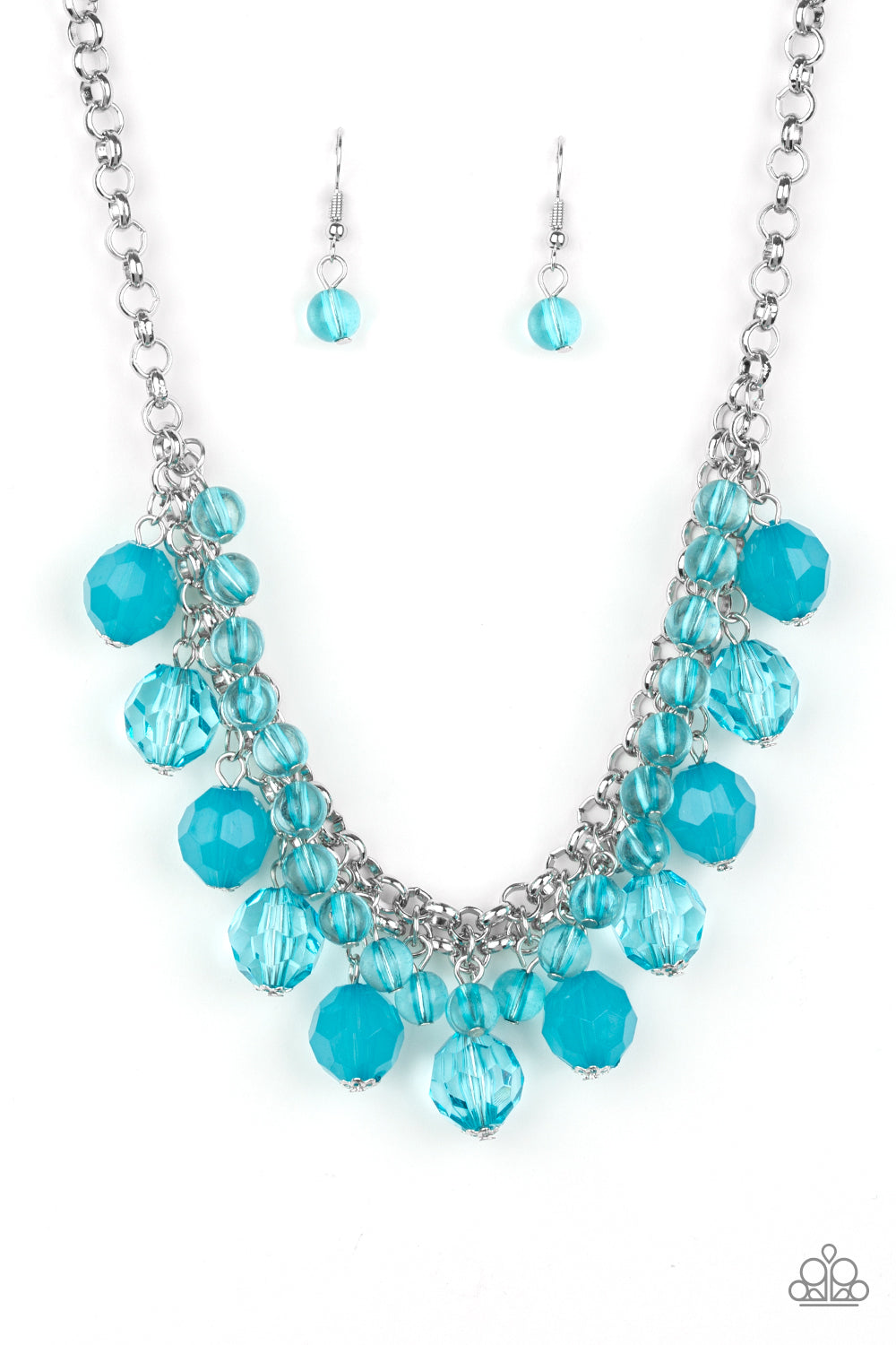 Paparazzi ~ Fiesta Fabulous ~ Blue Necklace Set