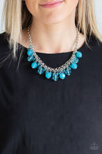 Load image into Gallery viewer, Paparazzi ~ Fiesta Fabulous ~ Blue Necklace Set