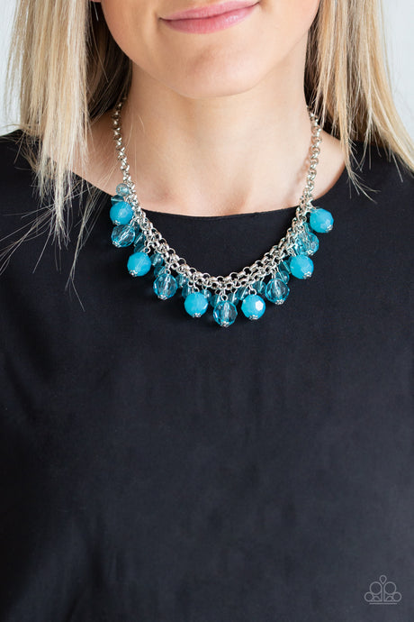 Paparazzi ~ Fiesta Fabulous ~ Blue Necklace Set