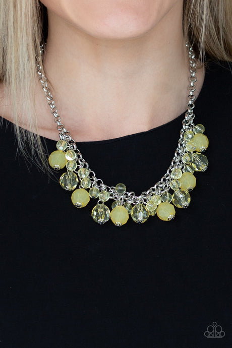 Paparazzi ~ Fiesta Fabulous ~ Yellow Necklace Set