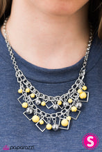 Load image into Gallery viewer, Paparazzi - Finally FRAME-ous - Yellow Necklace Set