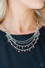 Load image into Gallery viewer, Paparazzi ~ Financially Fabulous ~ Red Necklace Set