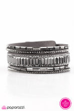 Load image into Gallery viewer, Paparazzi ~ First Class Shimmer ~ Silver Urban Bracelet (Fashion Fix Exclusive)