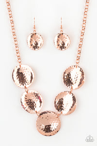 Paparazzi ~ First Impressions ~ Copper Necklace Set