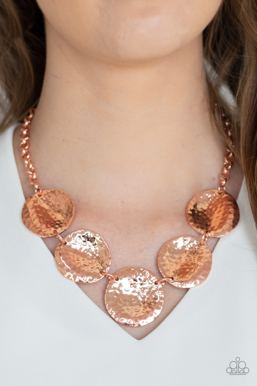 Paparazzi ~ First Impressions ~ Copper Necklace Set