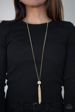 Load image into Gallery viewer, Paparazzi ~ Five-Alarm FIREWORK ~ Gold Necklace Set
