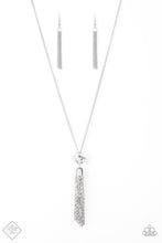 Load image into Gallery viewer, Paparazzi ~ Five-Alarm FIREWORK ~ White Necklace Set (Fashion Fix Exclusive)