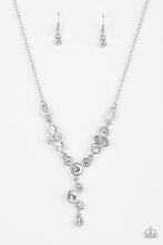 Load image into Gallery viewer, Paparazzi ~ Five-Star Starlet ~ Gold Rhinestone Necklace Set