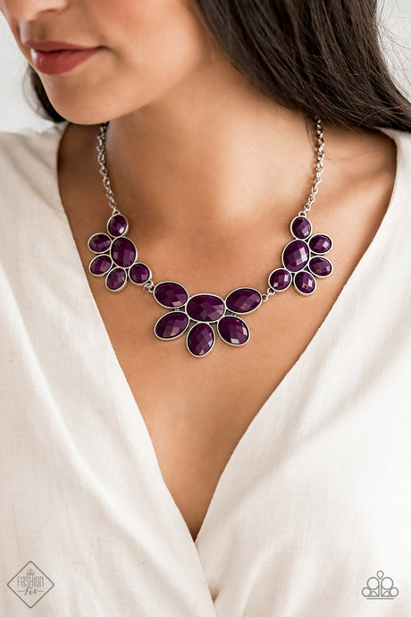 Paparazzi ~ Flair Affair ~ Purple Necklace Set ( Fashion Fix  Exclusive)