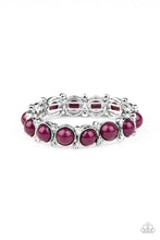 Load image into Gallery viewer, Paparazzi ~ Flamboyantly Fruity ~ Purple Bracelet