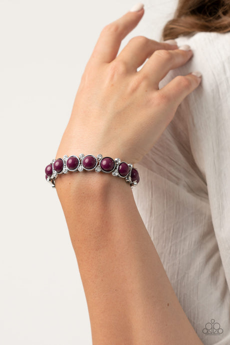Paparazzi ~ Flamboyantly Fruity ~ Purple Bracelet