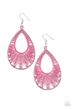 Load image into Gallery viewer, Paparazzi ~ Flamingo Flamenco ~ Pink Earrings