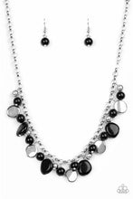 Load image into Gallery viewer, Paparazzi ~ Flirtatiously Florida ~ Black Necklace Set