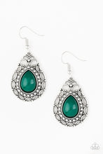 Load image into Gallery viewer, Paparazzi ~ Flirty Finesse ~ Green Earrings