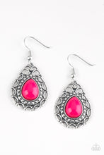 Load image into Gallery viewer, Paparazzi ~ Flirty Finesse ~ Pink Earrings