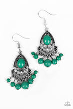 Load image into Gallery viewer, Paparazzi ~ Floating On HEIR ~ Green Earrings
