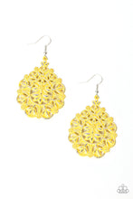 Load image into Gallery viewer, Paparazzi ~ Floral Affair ~ Yellow Earring