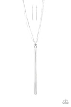 Load image into Gallery viewer, Paparazzi ~ Forget Me KNOT ~ Silver Necklace Set (Life of the Party Exclusive)