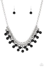 Load image into Gallery viewer, Paparazzi ~ Friday Night Fringe ~ Black Necklace Set