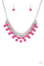 Load image into Gallery viewer, Paparazzi ~ Friday Night Fringe ~ Pink Necklace Set