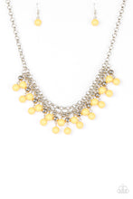 Load image into Gallery viewer, Paparazzi ~ Friday Night Fringe ~ Yellow Necklace Set
