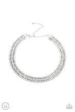 Load image into Gallery viewer, Paparazzi ~ Full REIGN ~ White Choker Necklace Set