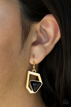 Load image into Gallery viewer, Paparazzi ~ GEO-ing, GEO-ing, Gone ~ Gold Necklace Set