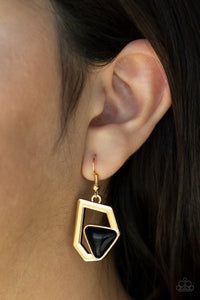 Paparazzi ~ GEO-ing, GEO-ing, Gone ~ Gold Necklace Set