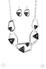 Load image into Gallery viewer, Paparazzi ~ GEO-ing, GEO-ing, Gone ~ Gold Necklace Set