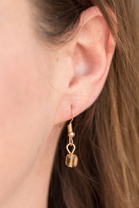 Paparazzi - GEO Down In History - Gold Necklace Set