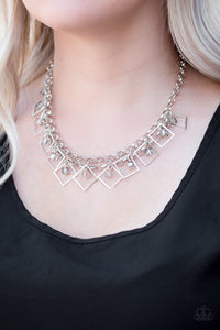 Paparazzi - GEO Down In History - Gold Necklace Set