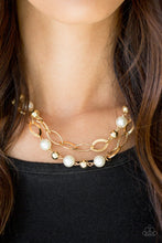 Load image into Gallery viewer, Paparazzi ~ GLIMMER Takes All ~ Gold Necklace Set