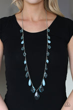 Load image into Gallery viewer, Paparazzi ~ GLOW And Steady Wins The Race ~ Blue Necklace Set