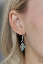 Load image into Gallery viewer, Paparazzi ~ GLOW And Steady Wins The Race ~ Blue Necklace Set