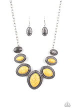 Load image into Gallery viewer, Paparazzi ~ Sierra Serenity ~ Yellow Necklace Set
