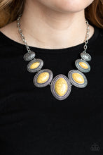 Load image into Gallery viewer, Paparazzi ~ Sierra Serenity ~ Yellow Necklace Set