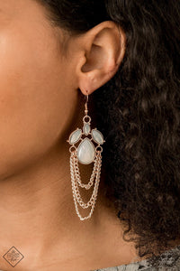 Paparazzi ~ Glimpses of Malibu ~ Fashion Fix Complete Trend Blend ~ Rose Gold Necklace Set