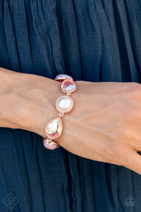 Paparazzi ~ Glimpses of Malibu ~ Fashion Fix Complete Trend Blend - Rose Gold Necklace Set
