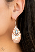 Load image into Gallery viewer, Paparazzi ~ Glimpses of Malibu ~ Fashion Fix Complete Trend Blend - Rose Gold Necklace Set